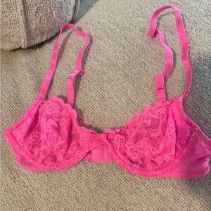 Victoria’s Secret hot pink bralette